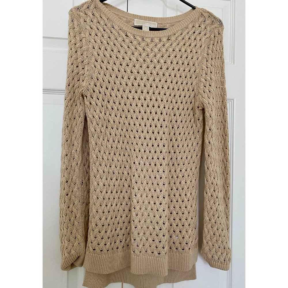 Michael Kors knit tunic top size M